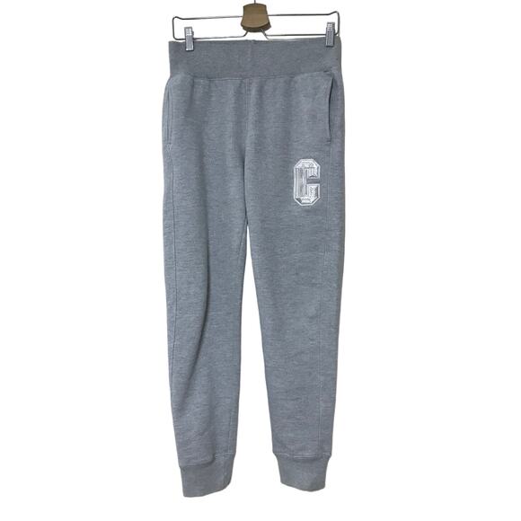 CHAMPION reverse weave heather gray skinny joggers athletic athleisure pants - Picture 1 of 8